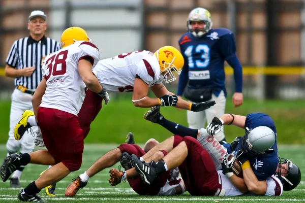 CNC Gladiators vs. Vukovi Beograd — Stock Photo, Image