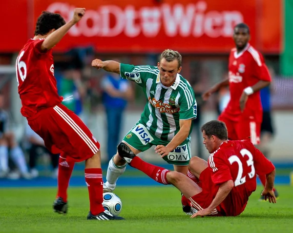 SK Rapid vs. Liverpool FC — Stock Photo, Image