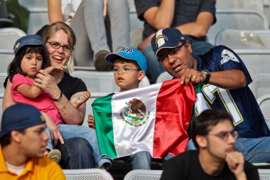 Football WC 2011: Germany vs. Mexico clipart