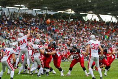 Football WC 2011: Canada vs. Austria clipart