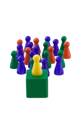 Standing out clipart