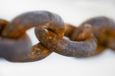 Rusty chain clipart