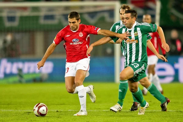 SK Rapid vs. Hapoel Tel Aviv — Stock Photo, Image