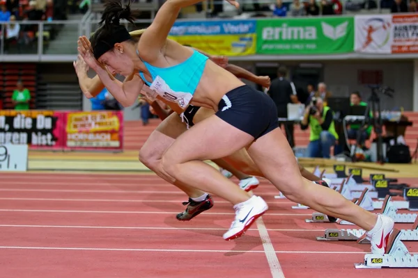 Linz Indoor Gugl Track and Field Meeting 2011 — Stock Photo, Image
