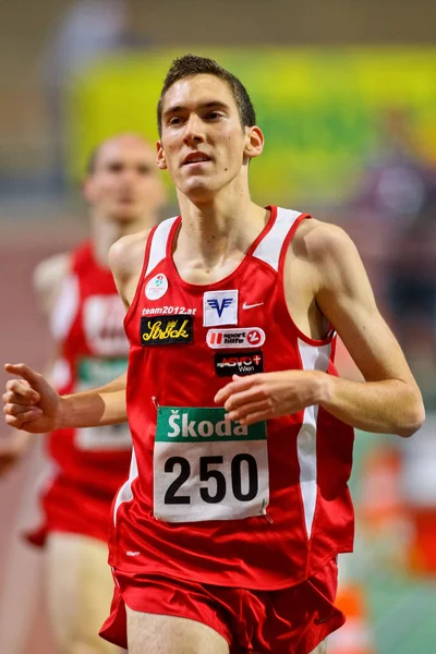 Leichtathletik-Hallenkreismeisterschaft 2011 — Stockfoto