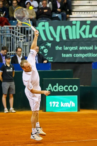Tenis Copa Davis Austria vs. Francia — Foto de Stock