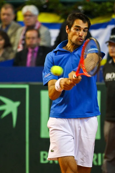 Copa Davis de tênis Áustria vs. França — Fotografia de Stock