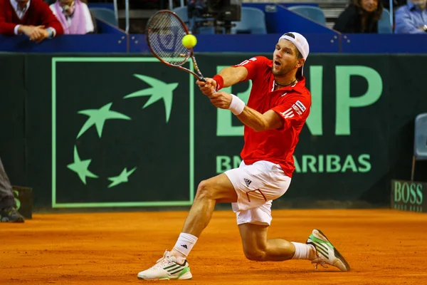 Tenis Copa Davis Austria vs. Francia — Foto de Stock