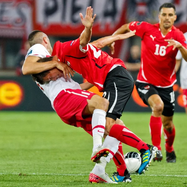 Avusturya Türkiye vs — Stok fotoğraf