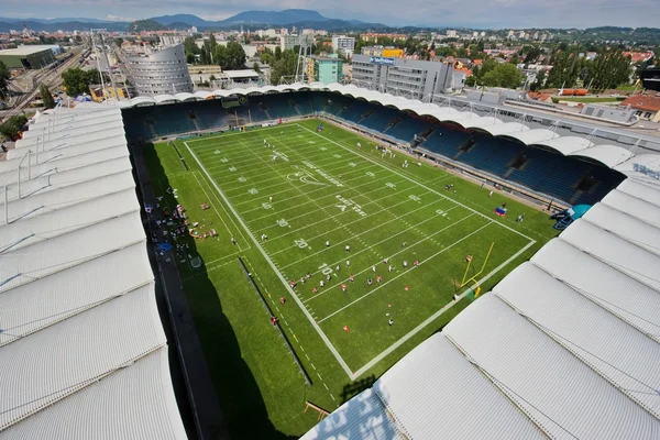 Piłka nożna Wc 2011: Upc Arena Graz — Zdjęcie stockowe