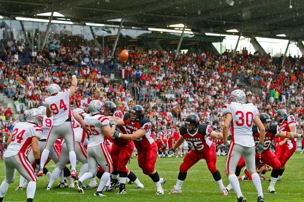 Futbol Dünya Kupası 2011: Kanada vs Avusturya — Stok fotoğraf