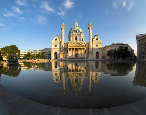 Cattedrale di San Carlo a Vienna — Foto Stock
