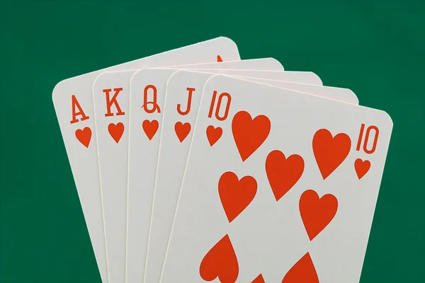 Χέρι πόκερ — Φωτογραφία Αρχείου