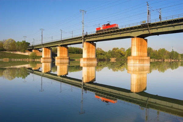 Järnvägsbron — Stockfoto