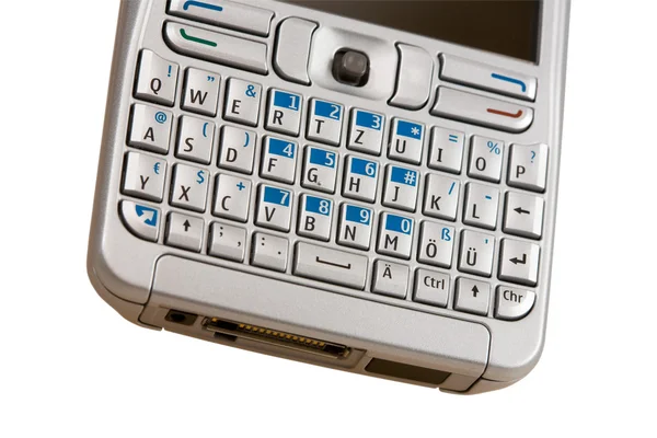Mobile phone keyboard. — Stock Photo, Image