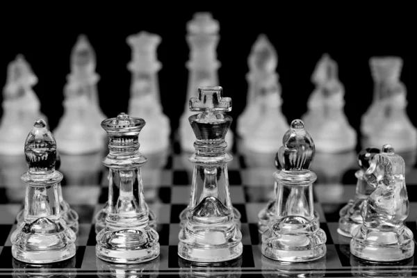 Шахова дошка — стокове фото