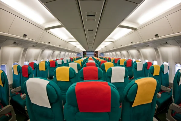 stock image Aircraft interior