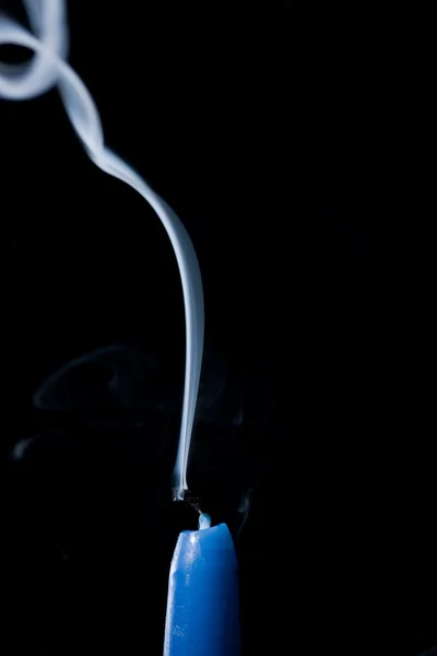 Bougie fumante — Photo