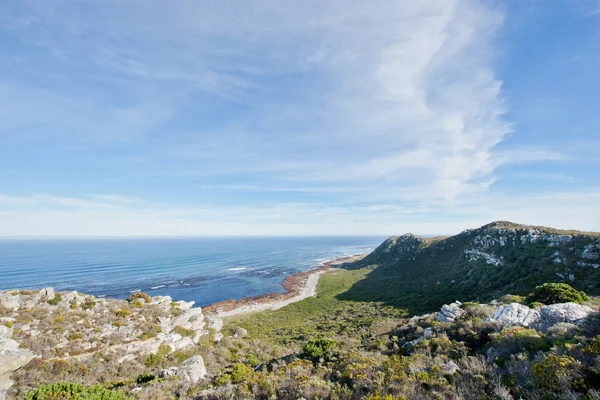 Kustlijn op de Kaap de goede hoop — Stockfoto