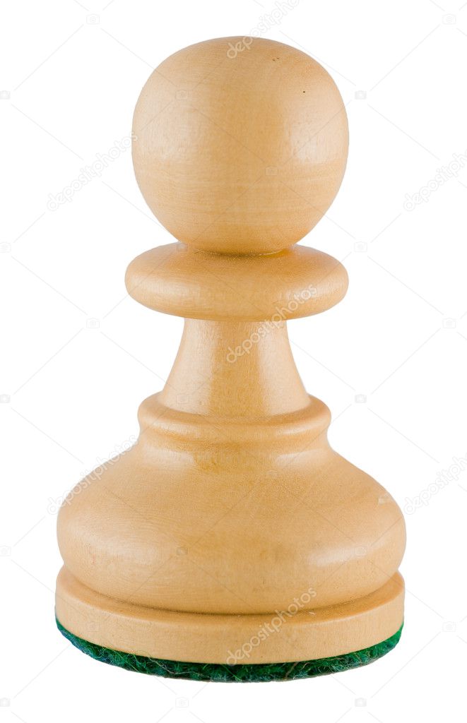 Chess piece - white pawn