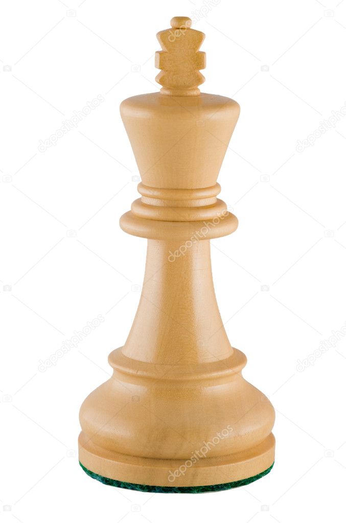 Chess piece - white king