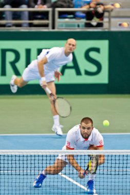 Davis Cup Austria vs. Russia clipart