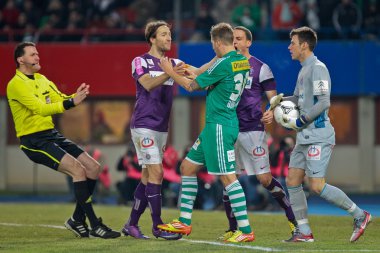 SK Rapid vs. Austria Wien clipart