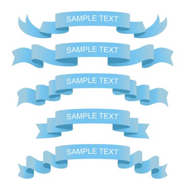 Blue Ribbons clipart