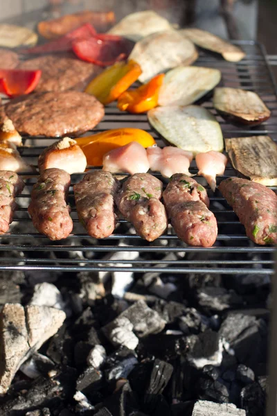 Griekse barbecue — Stockfoto