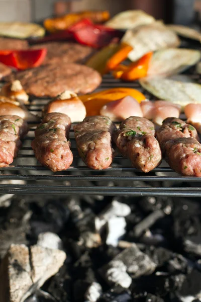 Griekse barbecue — Stockfoto