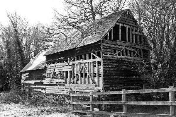 Opuštěné stodoly — Stock fotografie