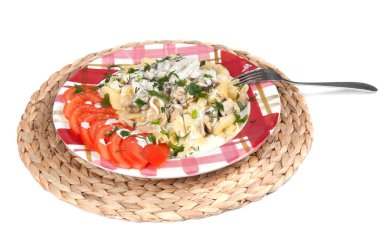 Deniz mahsullü makarna