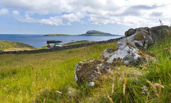 景区观的诺尔岛，法罗群岛 — 图库照片