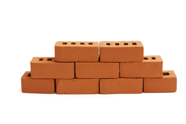 Stock image Brick wall is partially