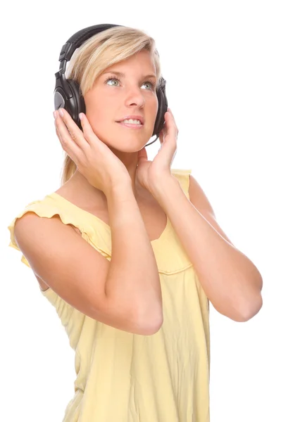 Listen to the music — Stock Photo, Image