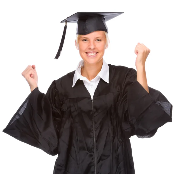 Graduation woman — Stock Photo, Image