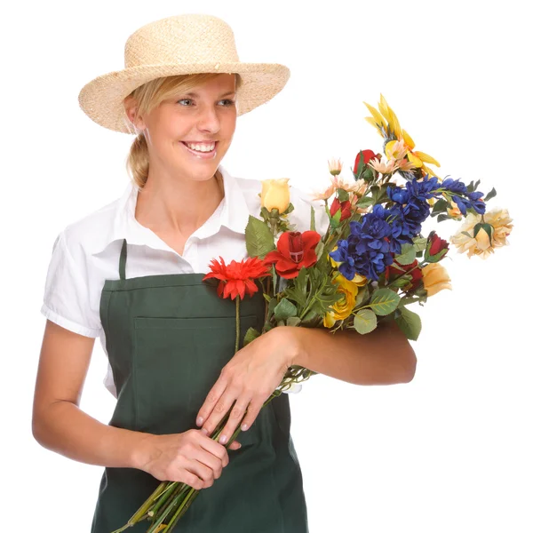 Jonge tuinman — Stockfoto