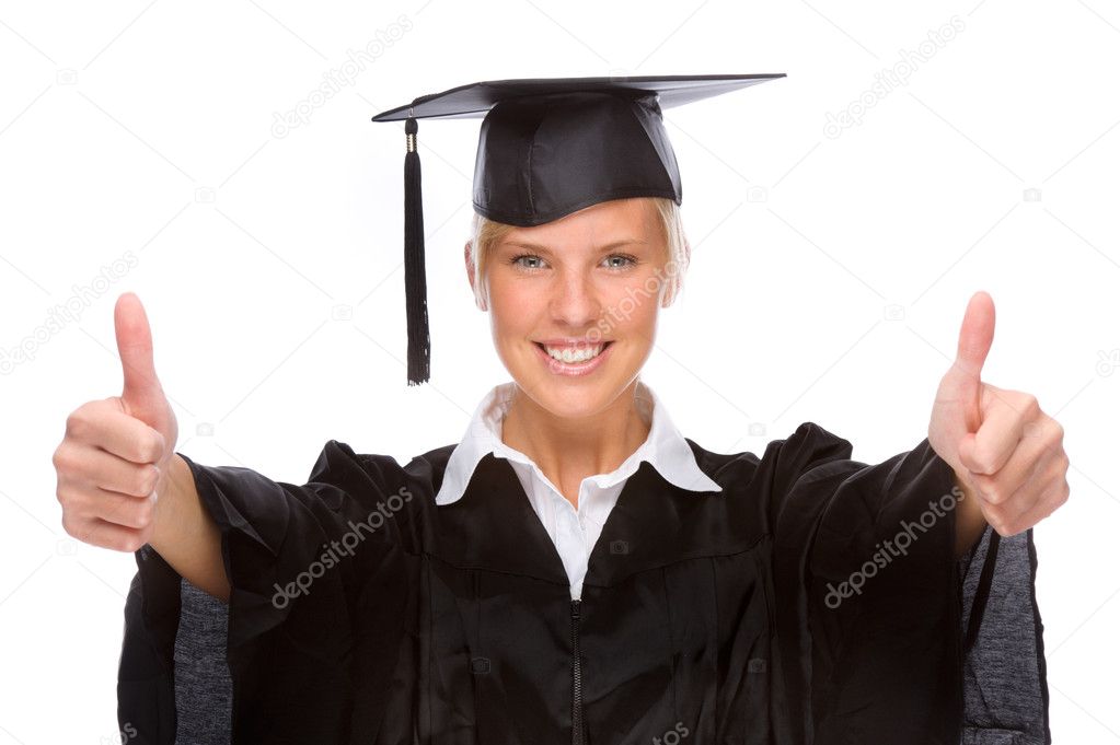 Graduation woman