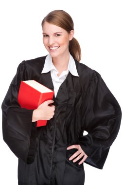 Female lawyer clipart