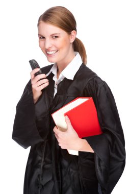 Female lawyer clipart