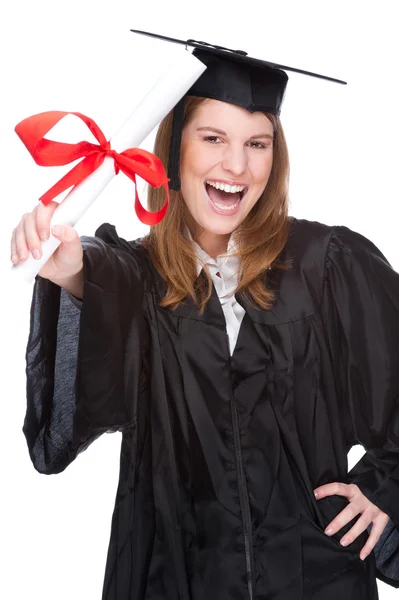 Graduate woman — Stock Photo, Image