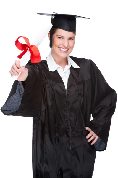 Mujer graduada — Foto de Stock
