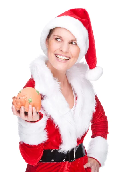 Christmas woman — Stock Photo, Image