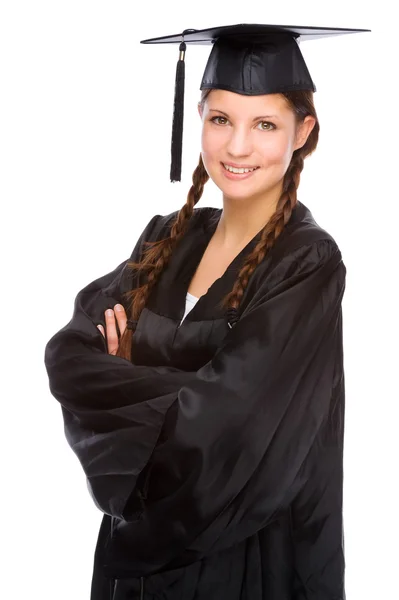 Mulher graduada — Fotografia de Stock