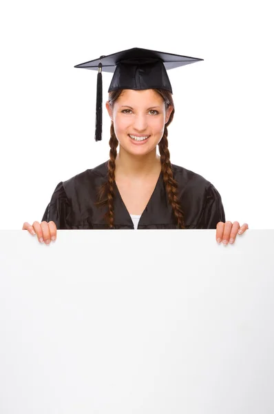 Femme diplômée — Photo