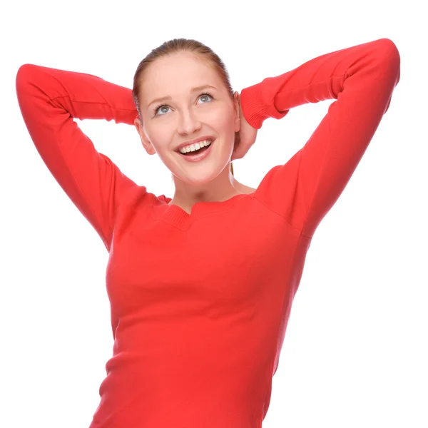 Happy young woman — Stock Photo, Image