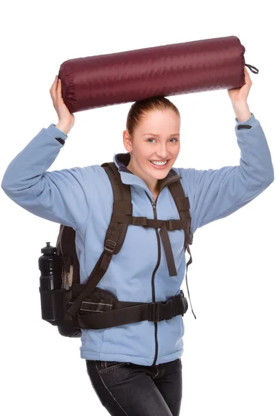 Sırt çantası taşıyıcı — Stok fotoğraf