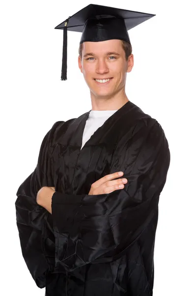 Diplomás ember — Stock Fotó