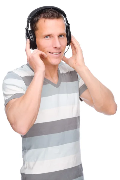 Listen to the music — Stock Photo, Image