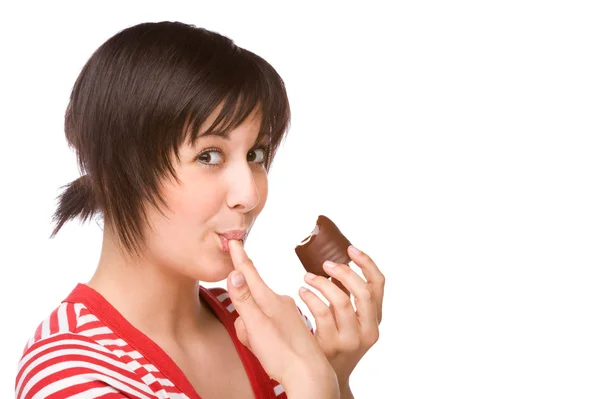 Eating Sweets — Stock Photo, Image